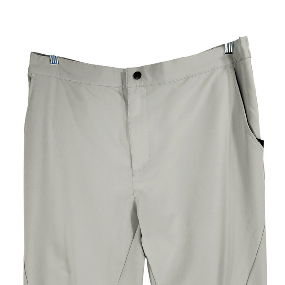 Spyder XL Mens Performance Jogger Pants Gray Zip Close Stretch Polyester Pockets - Picture 2 of 10